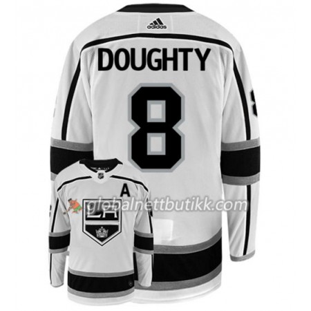 Los Angeles Kings Hockeydrakt DREW DOUGHTY 8 Hvit Adidas Authentic - Herre